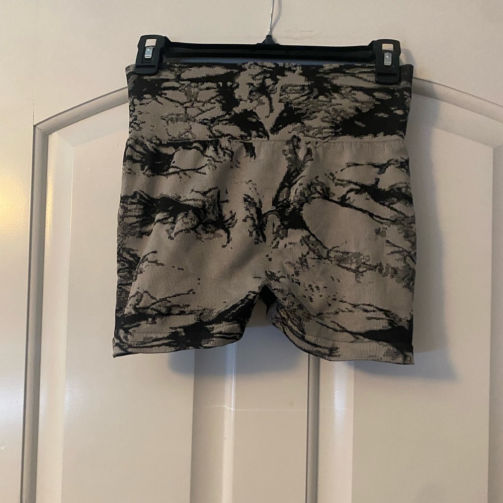 Women’s Black and Gray Athletic Shorts
